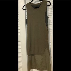 Army Green Maxi Dress